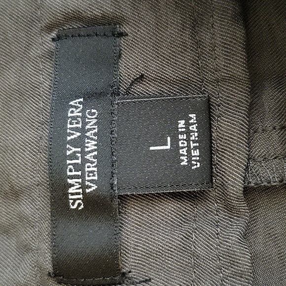 Simply Vera Vera Wang Stylish Green Cargo Pants - Picture 5 of 5